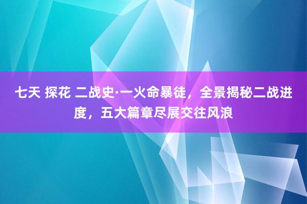 七天 探花 二战史·一火命暴徒，全景揭秘二战进度，五大篇章尽展交往风浪