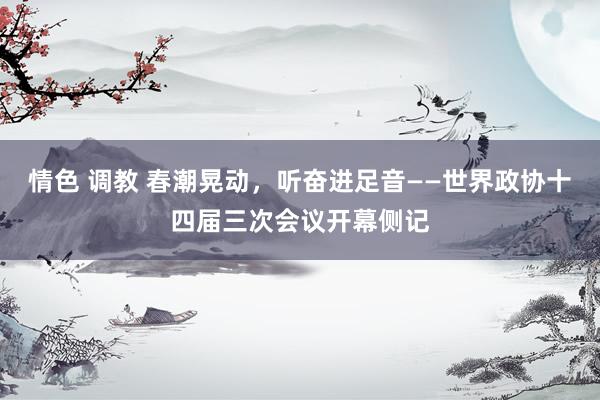 情色 调教 春潮晃动，听奋进足音——世界政协十四届三次会议开幕侧记